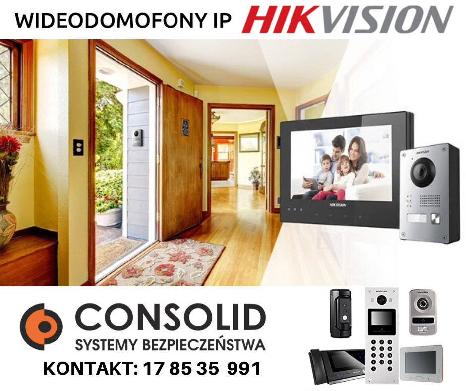 CYFROWE WIDEODOMOFONY IP HIKVISION 